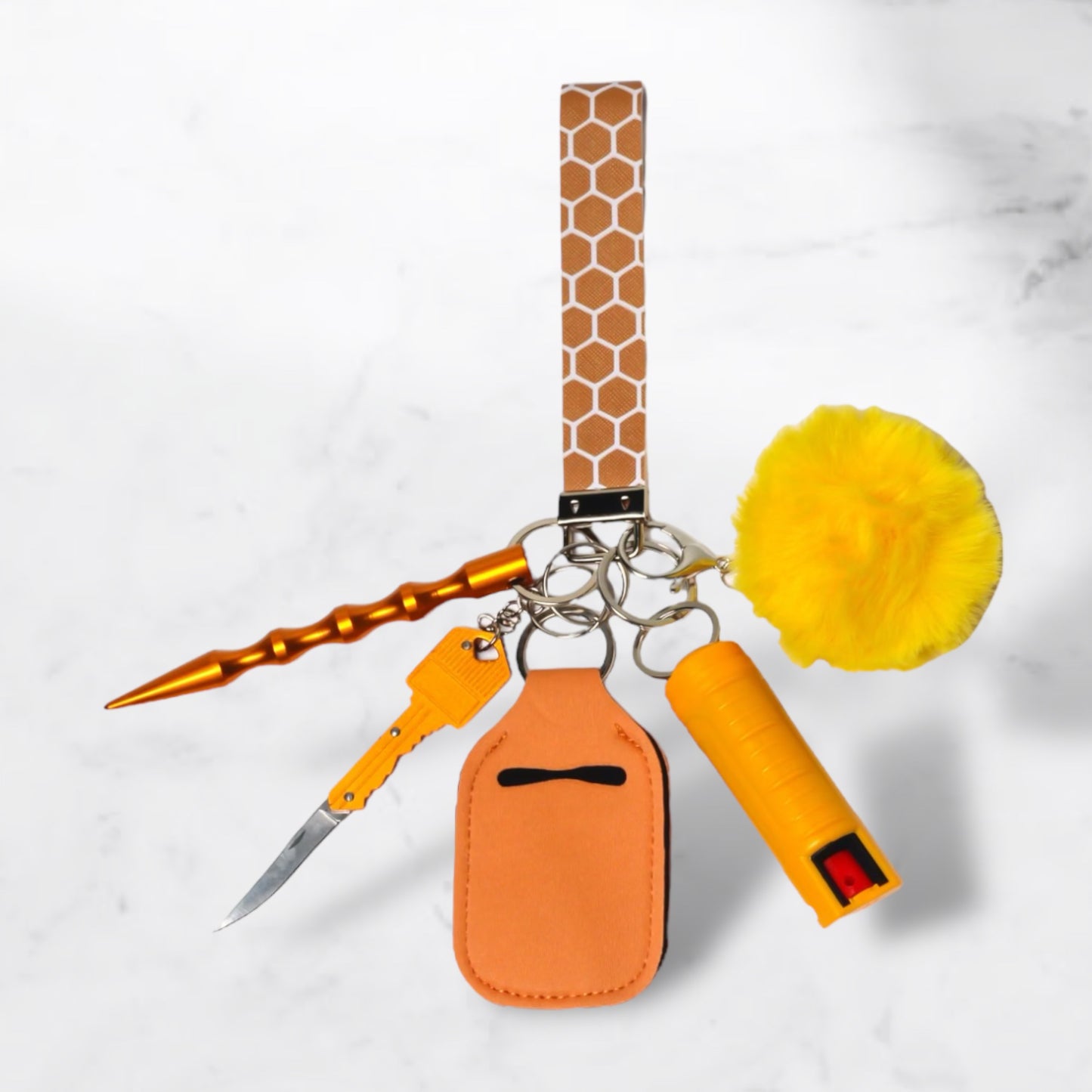 BeeHive Self Defense Keychain